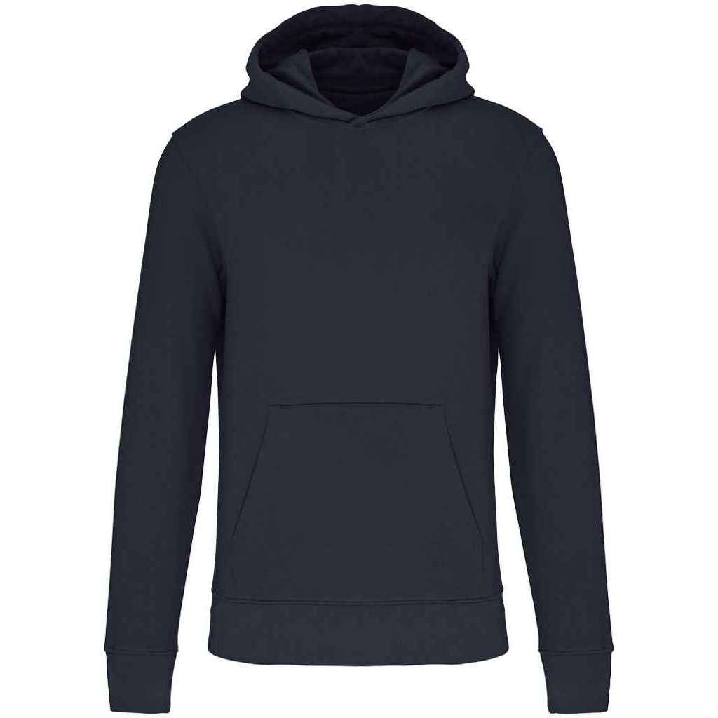 Navy - Front - Kariban Childrens-Kids Eco Friendly Hoodie