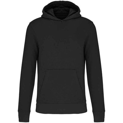 Black - Front - Kariban Childrens-Kids Eco Friendly Hoodie