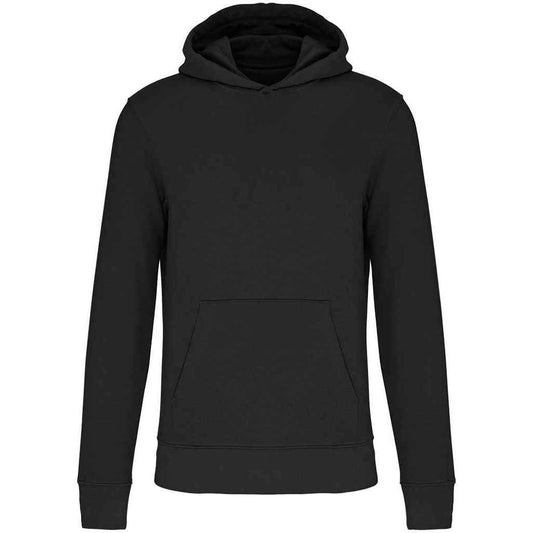 Black - Front - Kariban Childrens-Kids Eco Friendly Hoodie