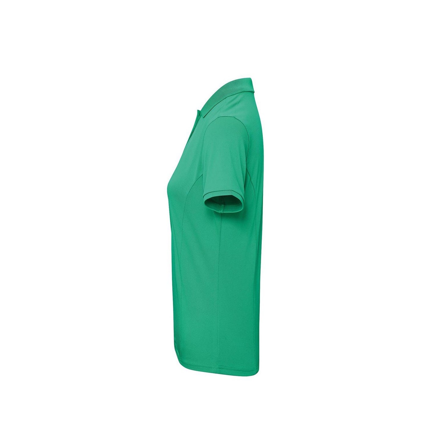 Kelly Green - Side - Premier Womens-Ladies Coolchecker Plus Polo Shirt