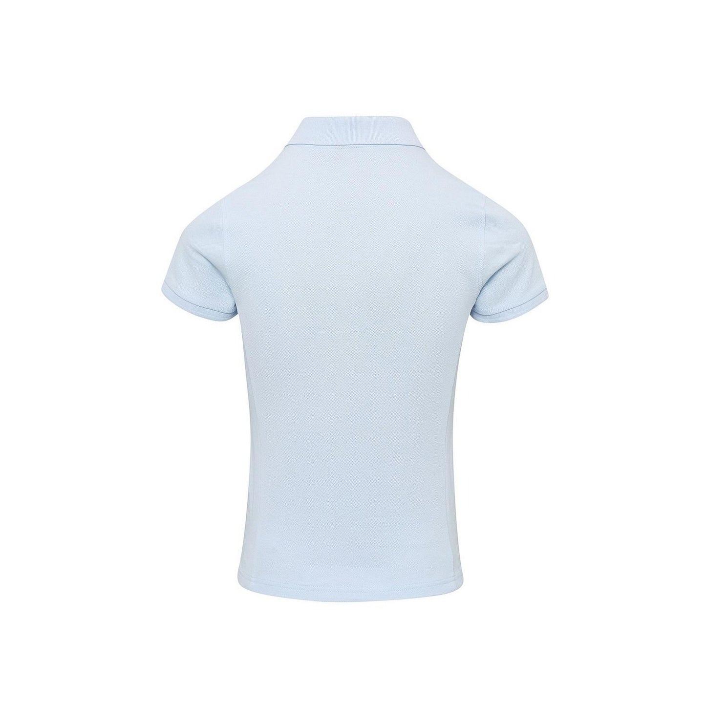 Light Blue - Back - Premier Womens-Ladies Coolchecker Plus Polo Shirt