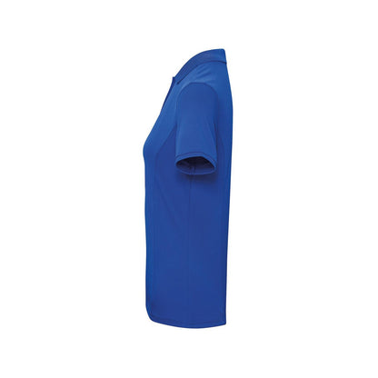Royal Blue - Side - Premier Womens-Ladies Coolchecker Plus Polo Shirt