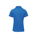 Royal Blue - Back - Premier Womens-Ladies Coolchecker Plus Polo Shirt