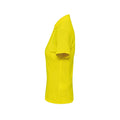 Yellow - Side - Premier Womens-Ladies Coolchecker Plus Polo Shirt