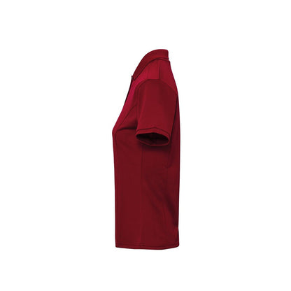 Burgundy - Side - Premier Womens-Ladies Coolchecker Plus Polo Shirt