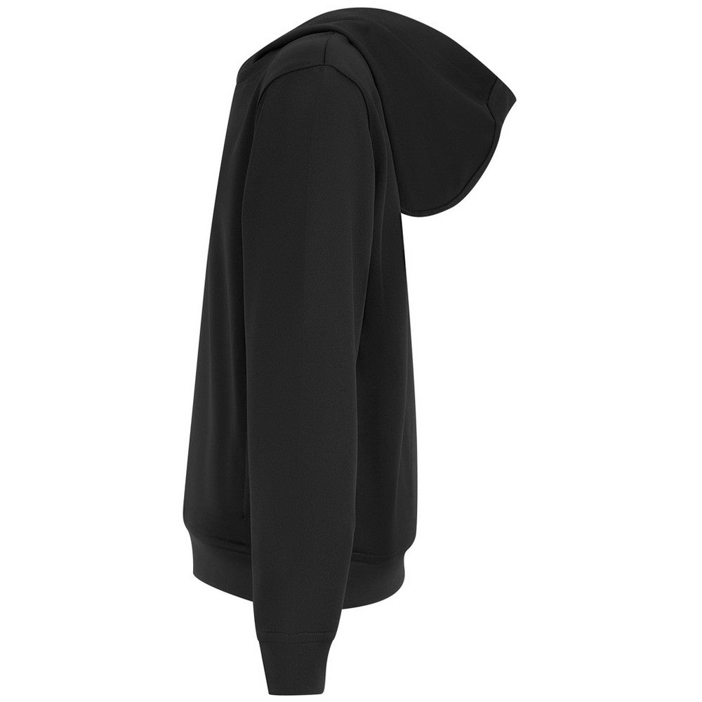 Black - Side - Finden & Hales Unisex Adult Team Hoodie