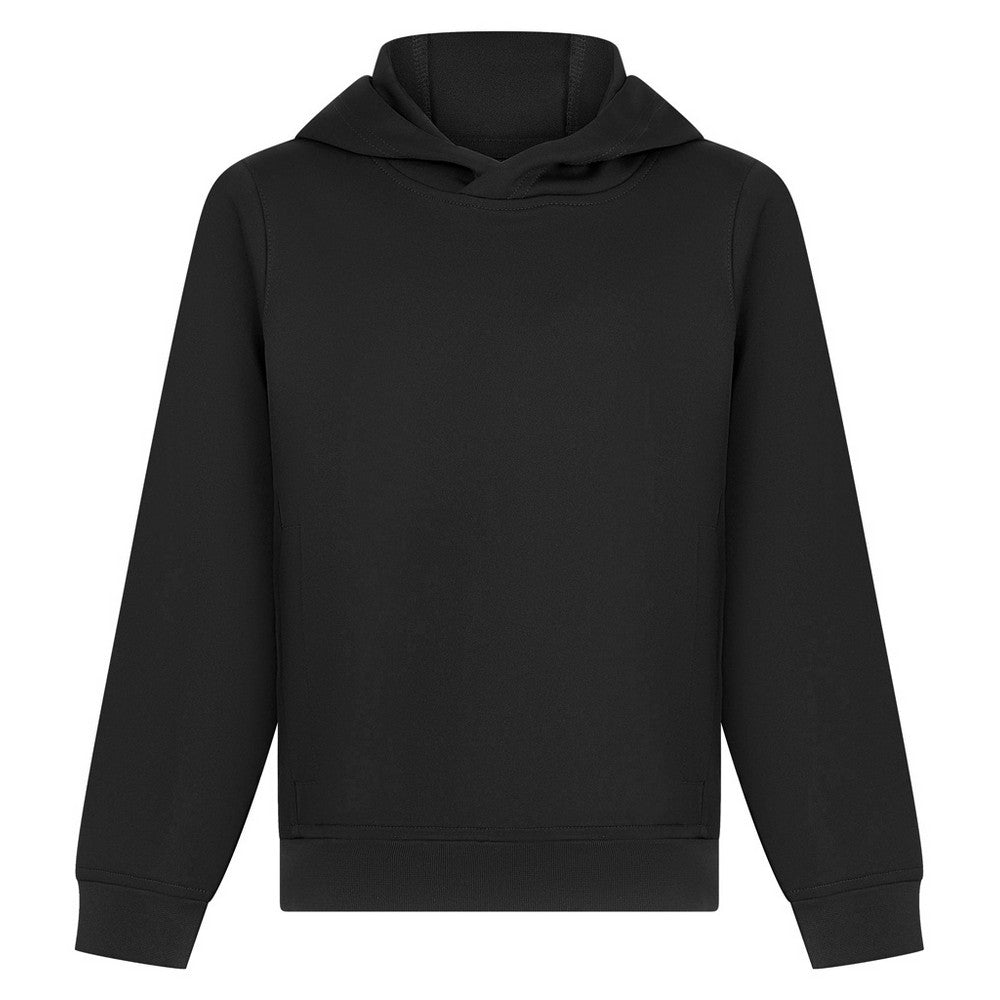 Black - Front - Finden & Hales Unisex Adult Team Hoodie