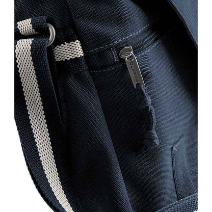 Vintage Oxford Navy - Side - Quadra Vintage Messenger Bag