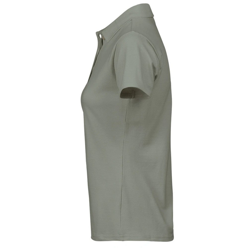 Sage - Lifestyle - Tee Jays Womens-Ladies Pima Cotton Interlock Stitching Polo Shirt