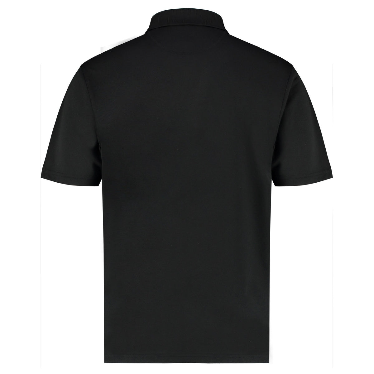 Black - Back - Kustom Kit Mens Cooltex Plus Regular Polo Shirt