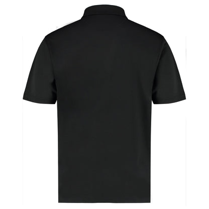 Black - Back - Kustom Kit Mens Cooltex Plus Regular Polo Shirt