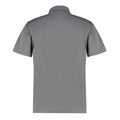 Charcoal - Back - Kustom Kit Mens Cooltex Plus Regular Polo Shirt