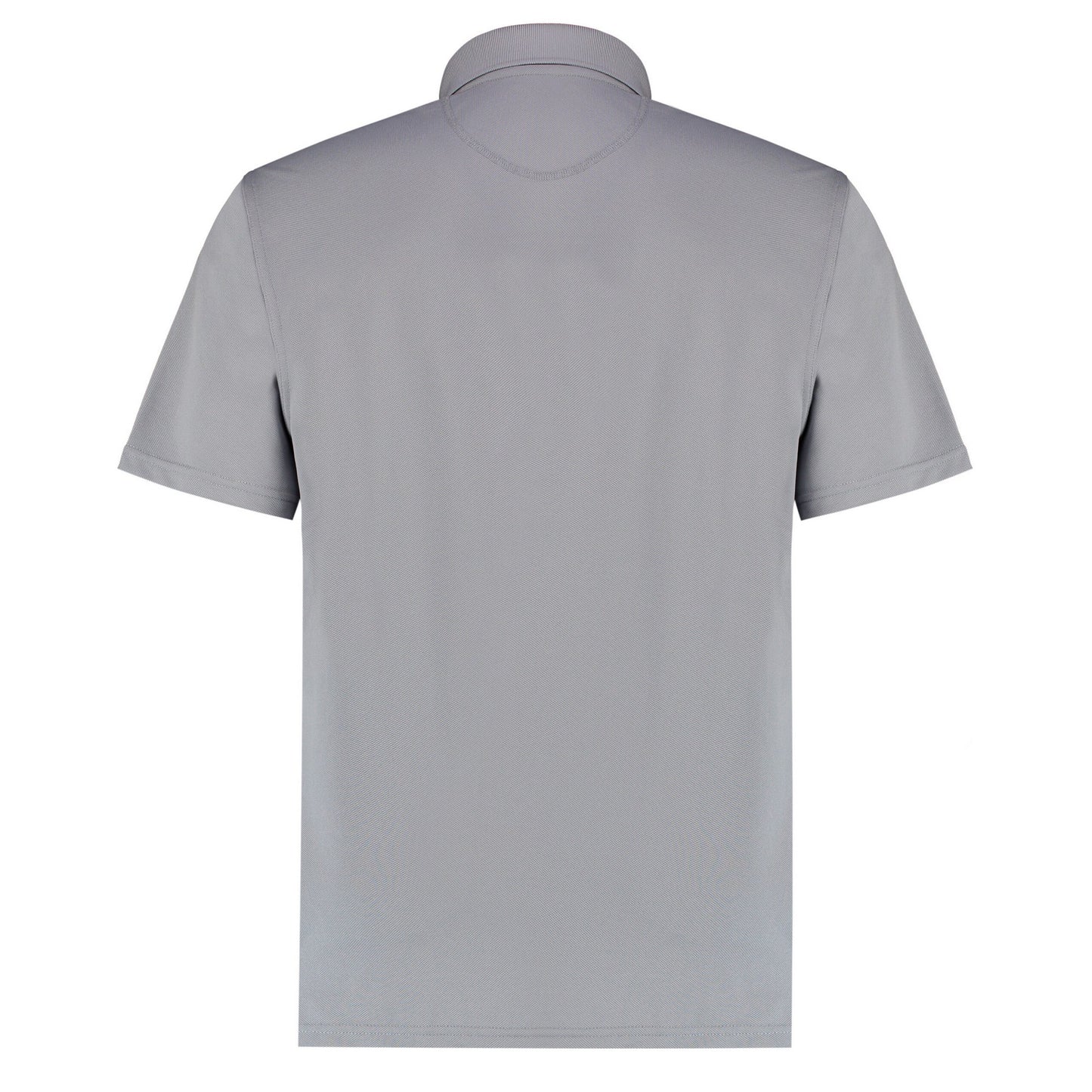 Heather - Back - Kustom Kit Mens Cooltex Plus Regular Polo Shirt