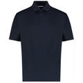 Navy - Front - Kustom Kit Mens Cooltex Plus Regular Polo Shirt