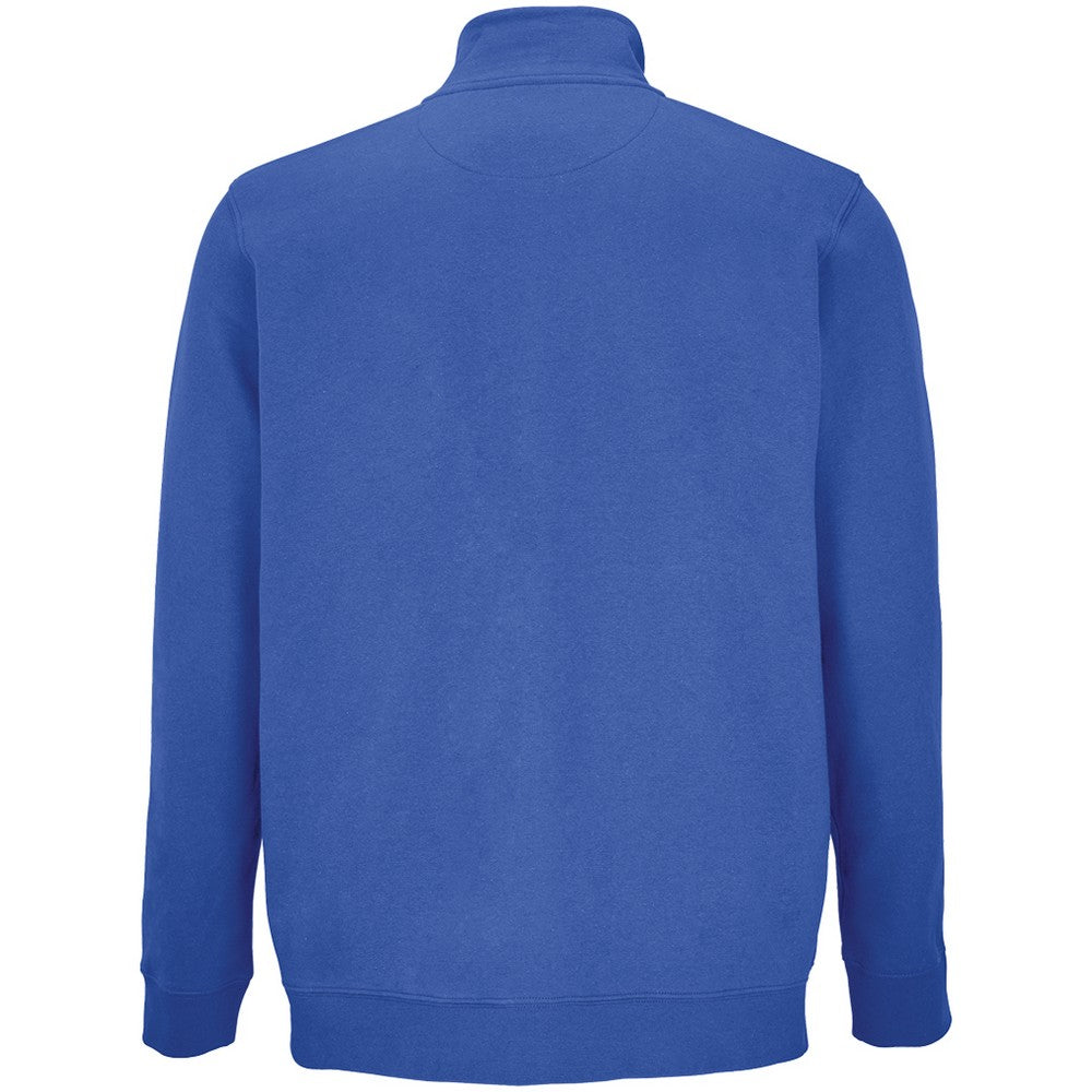 Royal Blue - Back - SOLS Unisex Adult Cooper Full Zip Sweat Jacket