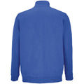 Royal Blue - Back - SOLS Unisex Adult Cooper Full Zip Sweat Jacket