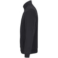 Black - Side - SOLS Unisex Adult Cooper Full Zip Sweat Jacket