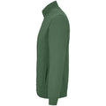 Bottle Green - Side - SOLS Unisex Adult Cooper Full Zip Sweat Jacket