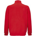 Bright Red - Back - SOLS Unisex Adult Cooper Full Zip Sweat Jacket