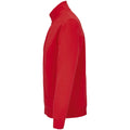 Bright Red - Side - SOLS Unisex Adult Cooper Full Zip Sweat Jacket