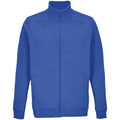 Royal Blue - Front - SOLS Unisex Adult Cooper Full Zip Sweat Jacket