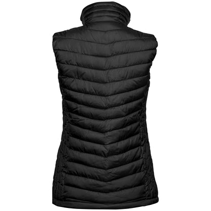 Black - Back - Tee Jays Womens-Ladies Zepelin Padded Body Warmer