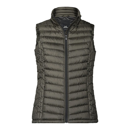 Shadow - Front - Tee Jays Womens-Ladies Zepelin Padded Body Warmer