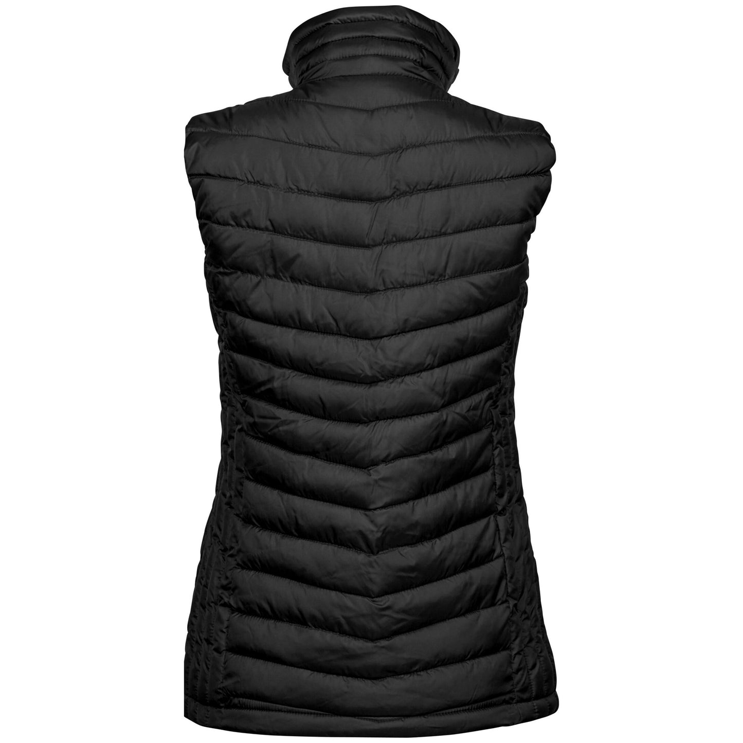 Black - Back - Tee Jays Womens-Ladies Zepelin Padded Body Warmer