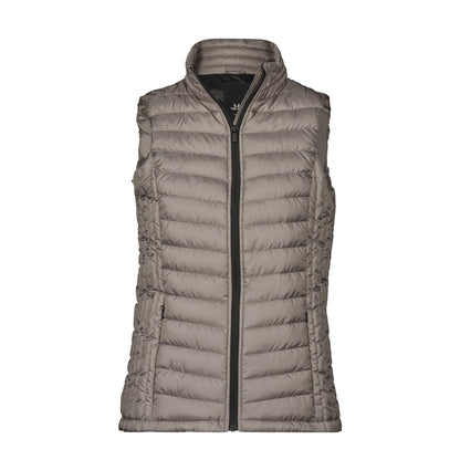 Driftwood - Front - Tee Jays Womens-Ladies Zepelin Padded Body Warmer