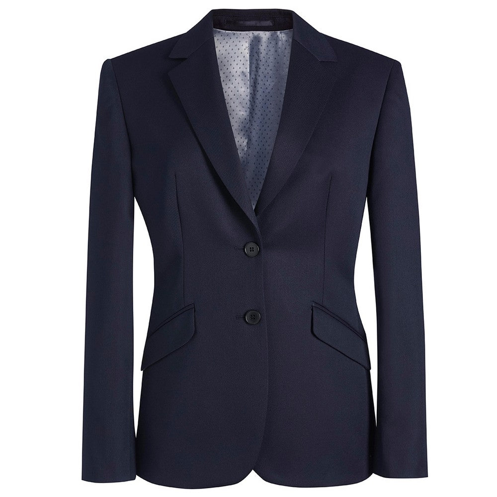 Navy - Front - Brook Taverner Womens-Ladies Concept Hebe Blazer
