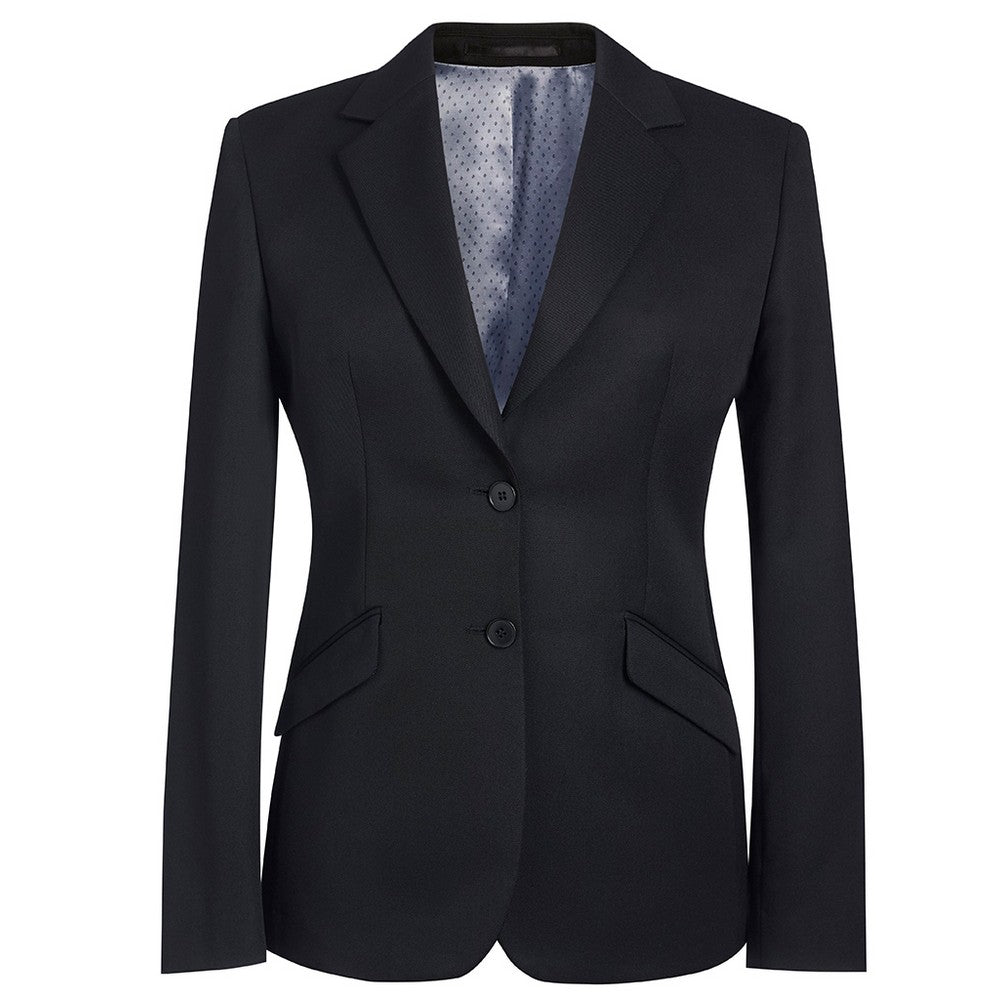Black - Front - Brook Taverner Womens-Ladies Concept Hebe Blazer