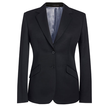 Black - Front - Brook Taverner Womens-Ladies Concept Hebe Blazer