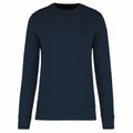 Navy - Front - Kariban Childrens-Kids Eco Friendly Crew Neck Sweatshirt