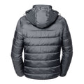 Iron - Back - Russell Mens Nano Hooded Padded Jacket