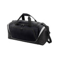 Black-Light Grey - Back - Quadra Pro Team Jumbo Kit Bag