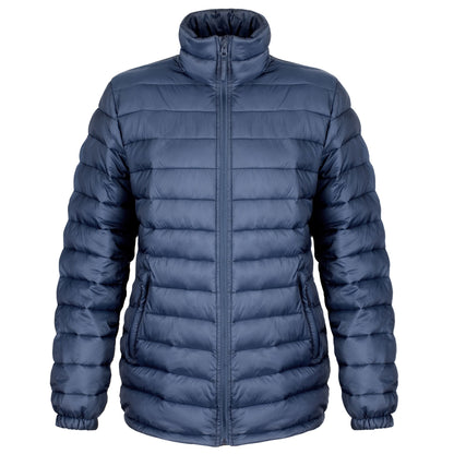Navy - Front - Result Urban Womens-Ladies Ice Bird Padded Jacket