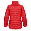 Red - Back - Result Urban Womens-Ladies Ice Bird Padded Jacket