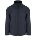 Navy - Front - PRO RTX Mens Double Layered Soft Shell Jacket