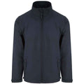Navy - Front - PRO RTX Mens Double Layered Soft Shell Jacket