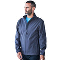 Navy - Side - PRO RTX Mens Double Layered Soft Shell Jacket