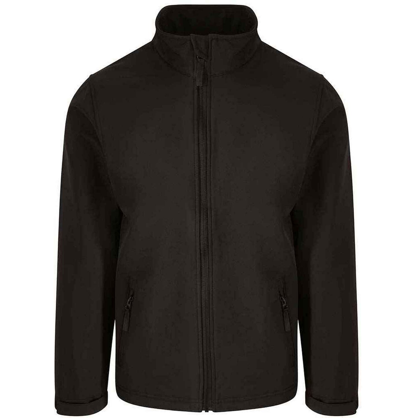 Black - Front - PRO RTX Mens Double Layered Soft Shell Jacket