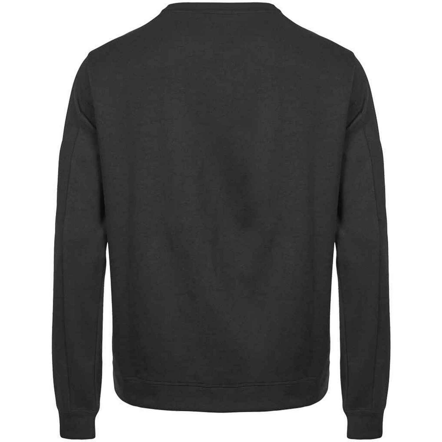 Black - Back - Tee Jays Mens Athletic Crew Neck Sweatshirt