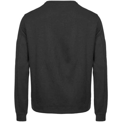 Black - Back - Tee Jays Mens Athletic Crew Neck Sweatshirt