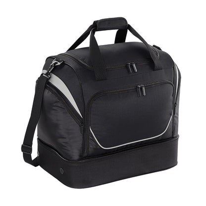 Black-Light Grey - Front - Quadra Pro Team Hardbase 40L Holdall