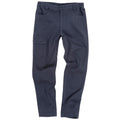 Navy - Front - WORK-GUARD by Result Mens Stretch Slim Leg Chinos