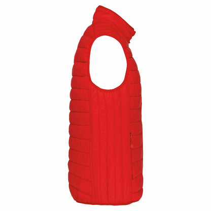 Red - Side - Kariban Mens Padded Body Warmer