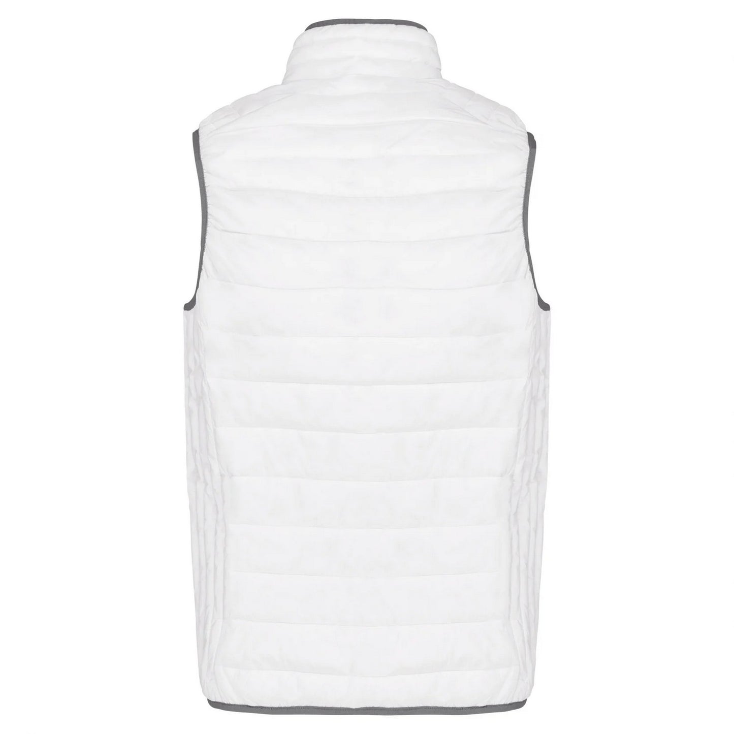White - Back - Kariban Mens Padded Body Warmer