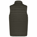 Dark Khaki - Back - Kariban Mens Padded Body Warmer