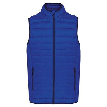 Light Royal Blue - Front - Kariban Mens Padded Body Warmer