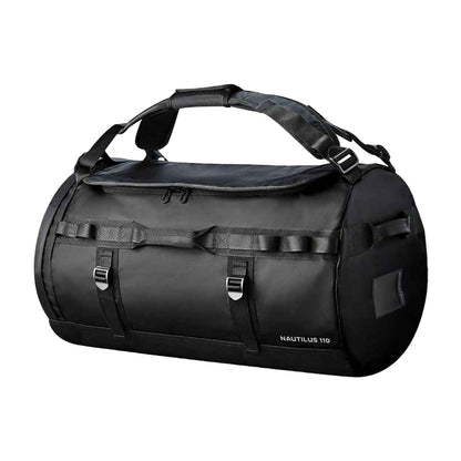 Black - Front - Stormtech Nautilus 110 Waterproof Duffle Bag